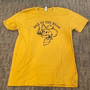 “bad to the bone” T-shirt